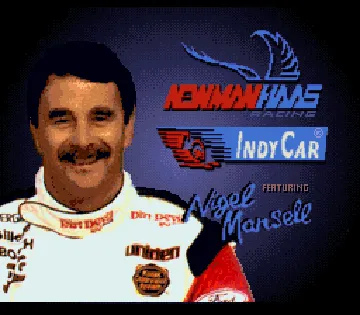 Newman Haas IndyCar featuring Nigel Mansell (Europe) screen shot title